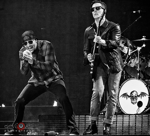M. Shadows and Synyster Gates of Avenged Sevenfold