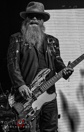 Dusty Hill of ZZ Top