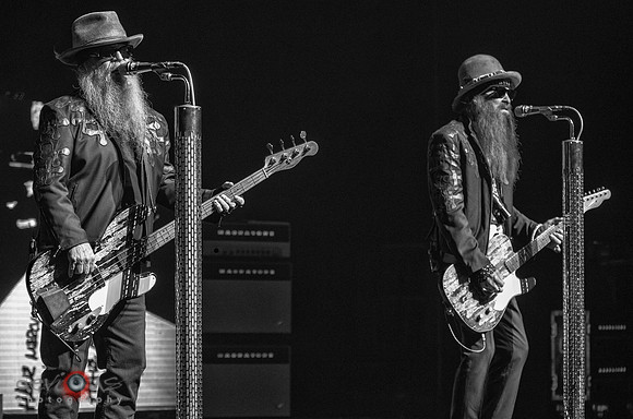 Dusty Hill and Billy Gibbons of ZZ Top