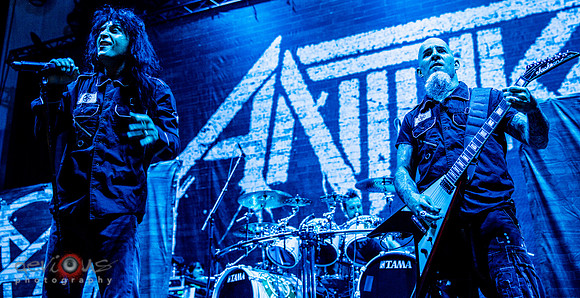 Joey Belladonna and Scott Ian of Anthrax