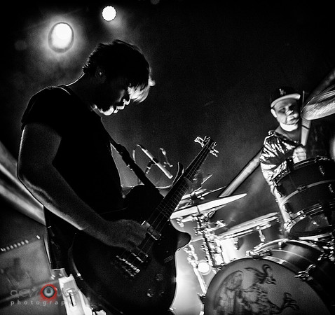 Mike Kerr and Ben Thatcher of Royal Blood
