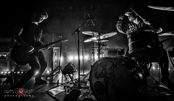 Mike Kerr and Ben Thatcher of Royal Blood