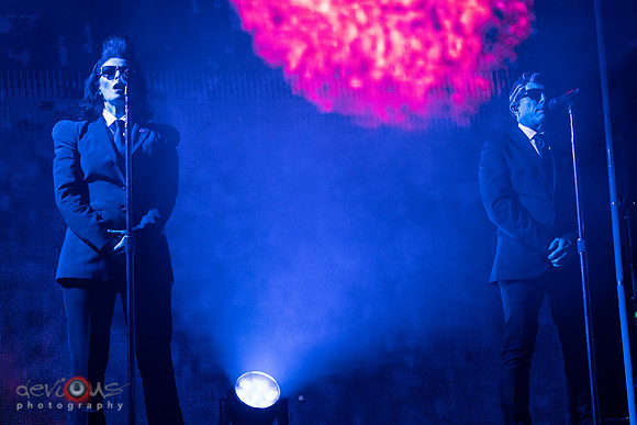 Maynard James Keenan and Carina Round of Puscifer