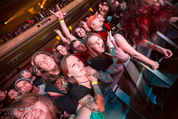 Fans at Megadeth