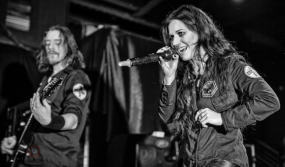 Marco "Maus" Biazzi and Cristina Scabbia