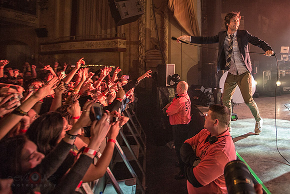 Michael Angelakos and Crowd