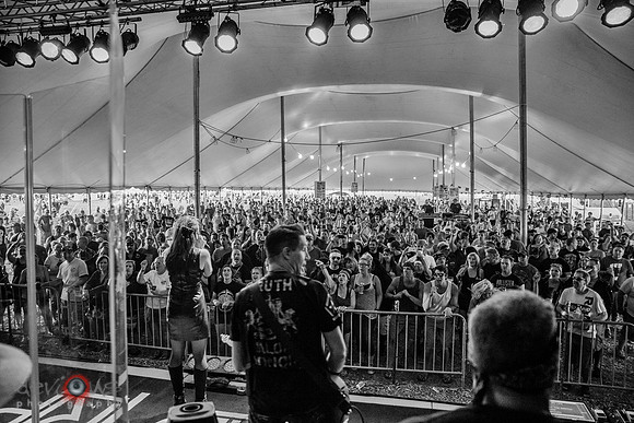Road Trip and crowd at Rock USA