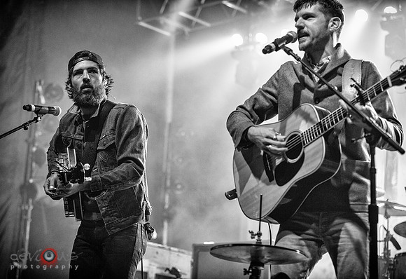 Scott  and Seth of The Avett Brothers