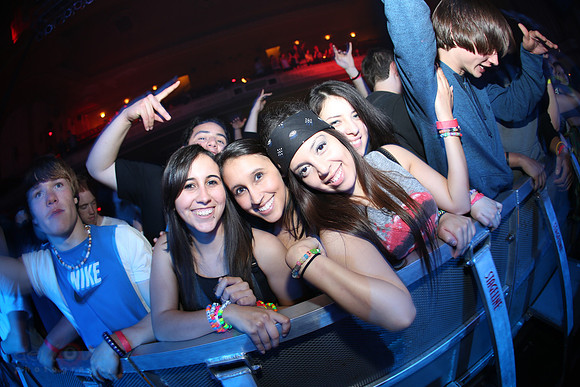 Crowd at Krewella (Jahan and Yasmine Yousaf)