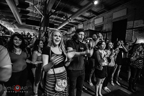 Crowd at Wild Belle