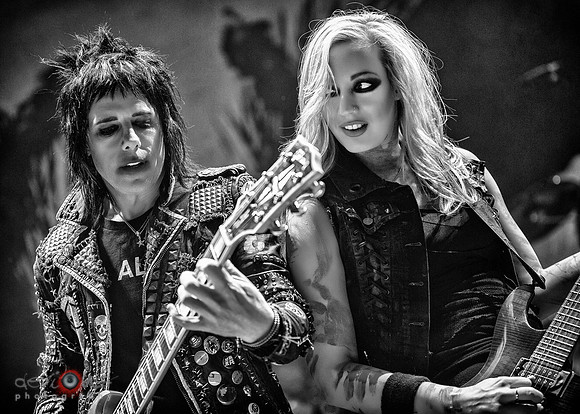 Tommy Henriksen and Nita Strauss