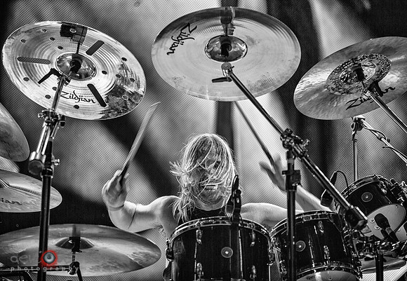 Taylor Hawkins of the Foo Fighters