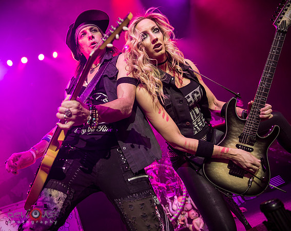Ryan Roxie and Nita Strauss