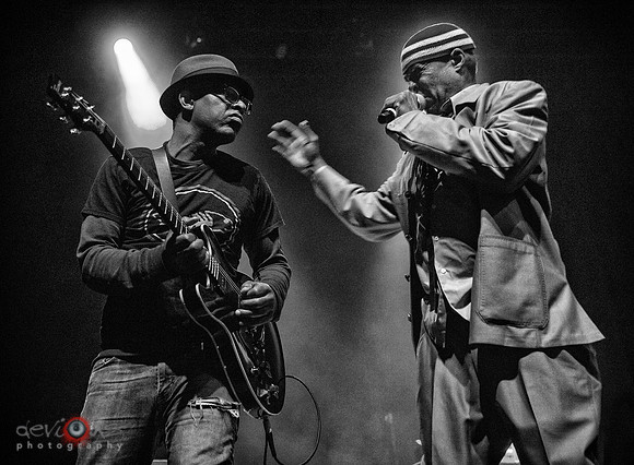 John Bigham and Angelo Moore of Fishbone