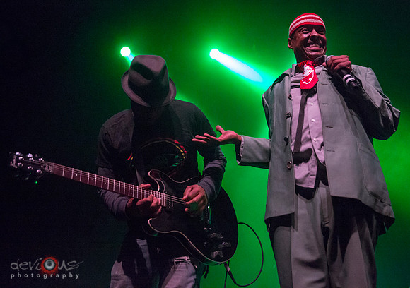 John Bigham and Angelo Moore of Fishbone