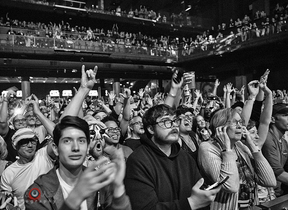 Crowd at George Clinton and Parliament Funkadelic