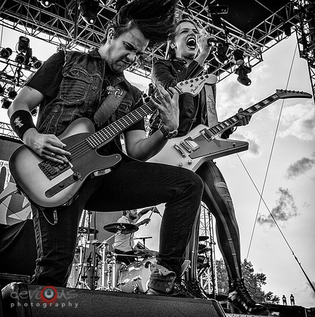 Joe Hottinger and Lzzy Hale