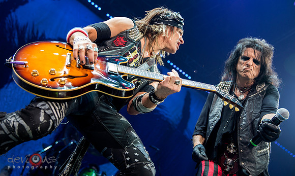 Ryan Roxie and Alice Cooper