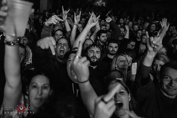 Fans at Halestorm