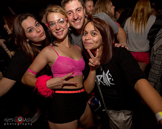 Crowd at Skrillex