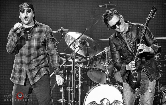 M. Shadows and Synyster Gates of Avenged Sevenfold