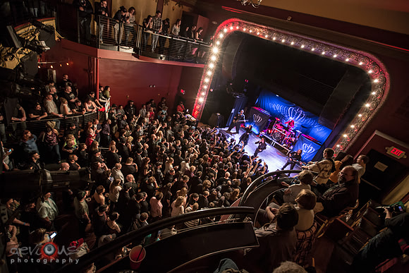 Lacuna Coil and crowd