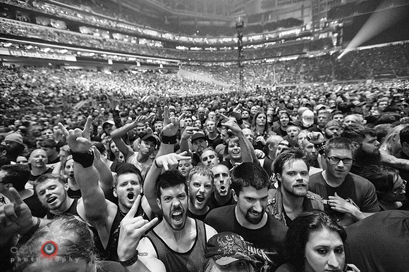Crowd at Metallica