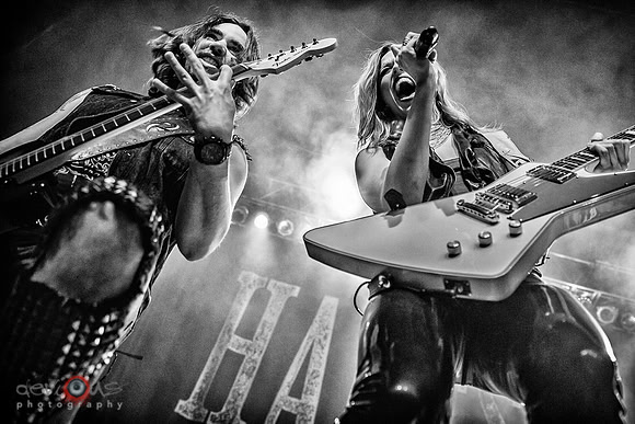 Joe Hottinger and Lzzy Hale