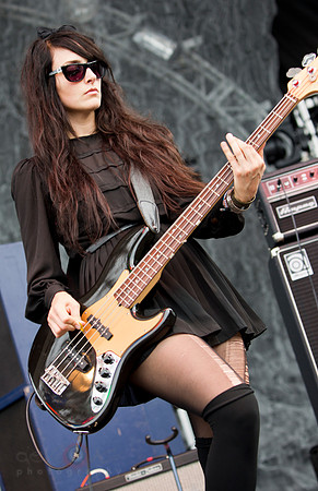 Malia of the Dum Dum Girls