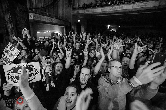 Fans at Halestorm